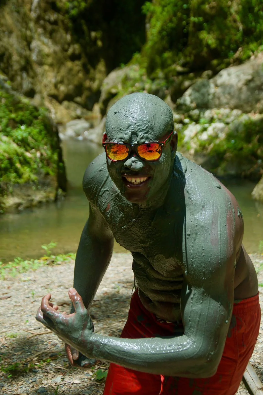 Out of the mud volcano